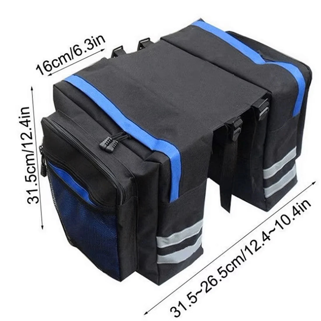 ONESPORT Tail Bag – Spacious, Waterproof E-Bike Luggage Carrier Bag