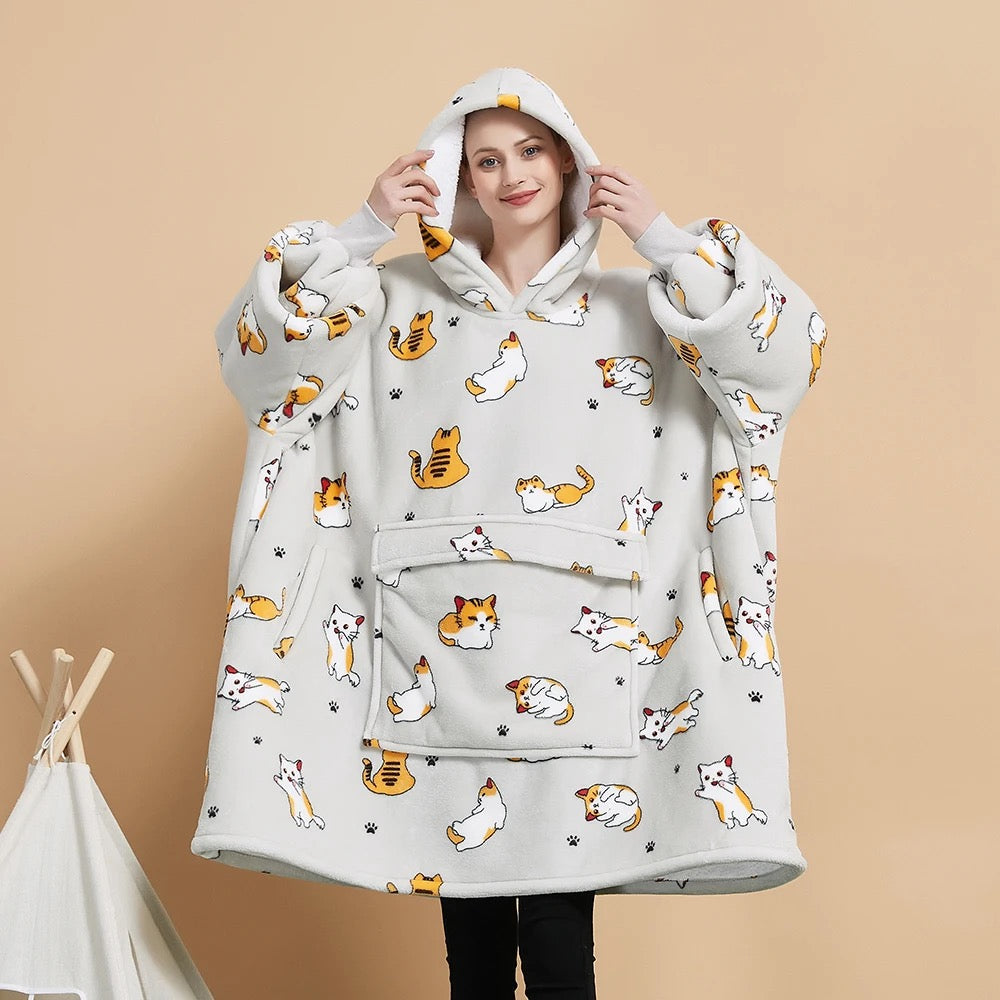 The Nuffie β Wearable Hooded Blanket (Limited Edition Prints)