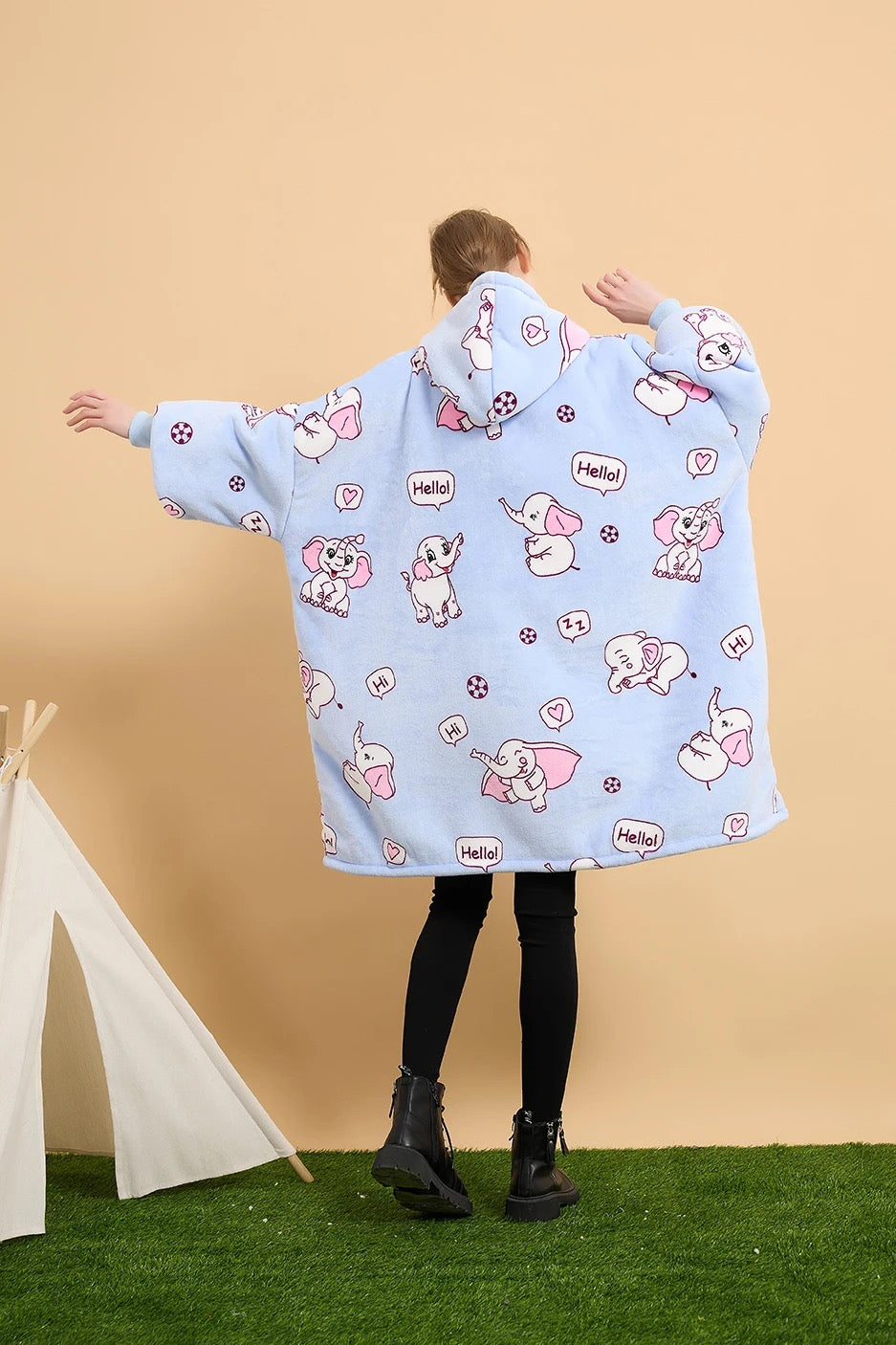 The Nuffie β Wearable Hooded Blanket (Limited Edition Prints)