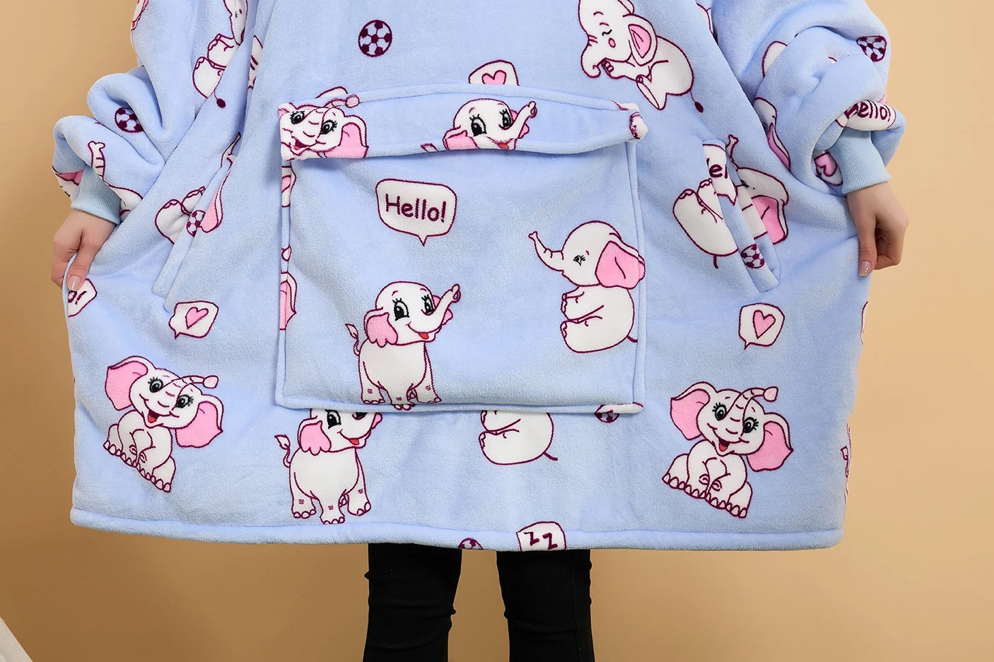 The Nuffie β Wearable Hooded Blanket (Limited Edition Prints)